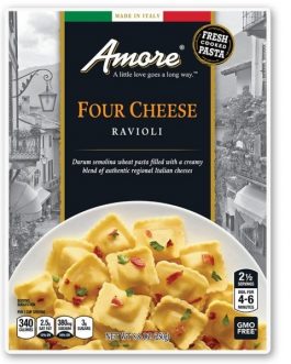 Amore Four Cheese Ravioli (6×8.8 OZ)