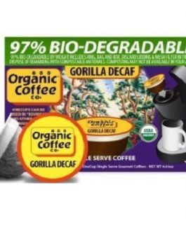 Organic Coffee Co. Gorilla Decaf (6X4.65 OZ)