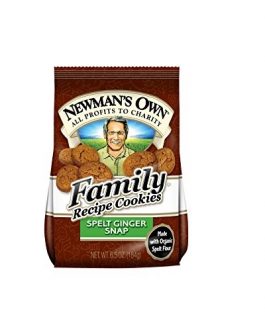 Newman’s Own Organics Spelt Ginger Snap Cookies (6×6.5 OZ)