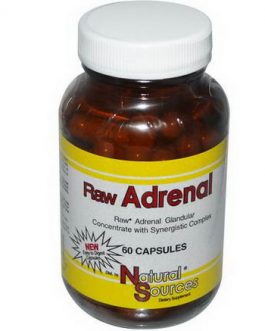 Natural Sources Raw Adrenal  (1×60 TAB )