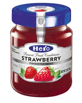 Hero Premium Fruit Spread Strawberry (8×12 OZ)