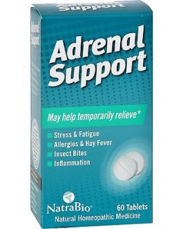 NatraBio Adrenal Support (1×60 TAB )