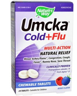 Nature’s Way Umcka Cold & Flu Berry (1×20 TAB )