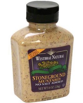 Westbrae Natural Stoneground Mustard (12×8 OZ)