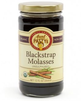 Aunt Patty’s Unsulphured Sweet Barbados Molasses (6×12 OZ)