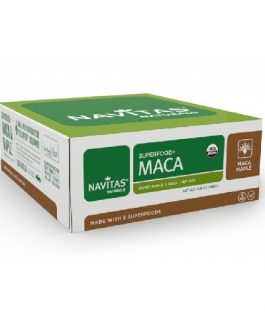 Navitas Naturals Superfood Sweet Maple Nut Bar  (12×1.4 OZ)