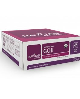 Navitas Naturals Superfood+ Bar Goji Acai (12×1.4 OZ)