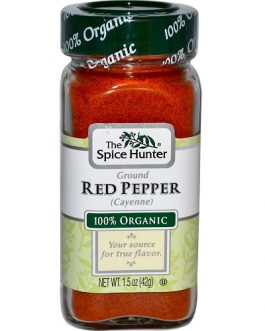 Spice Hunter Organic Ground Cayenne (6×1.5Oz)