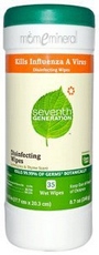 Seventh Generation Disinfecting And Cleaning Wipes (12×35 CT)