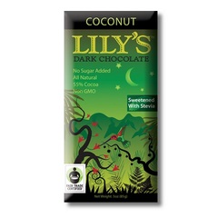 Lily’s Dark Chocolate Coconut (12×3 Oz)