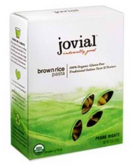 Jovial Organic Brown Rice Penne Rigate (12x12Oz)