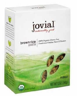 Jovial Organic Brown Rice Fusilli (12x12Oz)