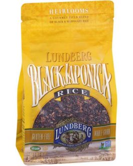 Lundberg Farms Black Japonica Rice (6×1 LB)