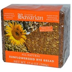 Bavarian Breads Sunflower Seed Rye Bread (6×17.6Oz)