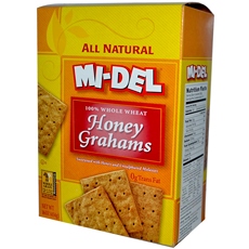 Mi-Del Honey Grahams Cookies (12×16 Oz)