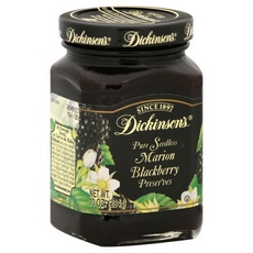 Dickinson Pure Seedless Marion Blackberry Preserves (6x10Oz)