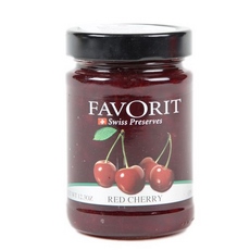 Favorit Swiss Red Cherry Preserves (6×12.3Oz)