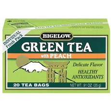 Bigelow Green Tea with Peach (6×20 EA)