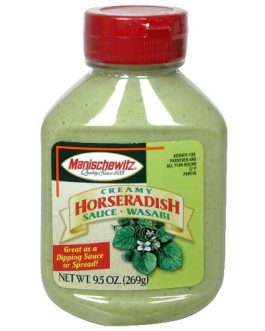 Manischewitz Horseradish Sauce Wasabi (9×9.25 Oz)