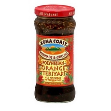 Kona Coast Marinade & Grilling Orange Teriyaki Sauce (6×14.5Oz)