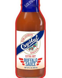 Crystal Wing Sauce Extra Hot Buffalo (12x12Oz)