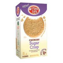 Enjoy Life Crunchy Sugar Crisp Cookies (6×6.3 Oz)