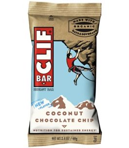 Clif Bar Organic Coconut Chocolate Chip Bar (12×2.4 Oz)