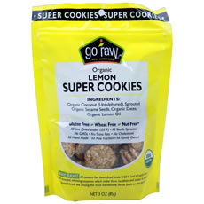 Go Raw Lemon Cookies (12×3 Oz)