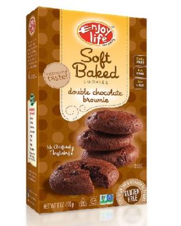 Enjoy Life Double Choc Brownie Cookie Gluten Free (6×6 Oz)