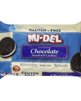 Mi-Del Chocolate Sandwich Cookies (12×8 Oz)