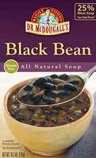 Dr. McDougall’s Black Bean, Lower Sodium (6×18 Oz)