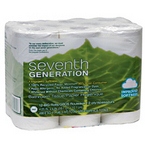 Seventh Generation Bath Tissue, 100% Recycled 300shts (12×4 CT)