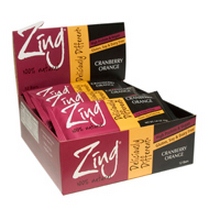 Zing Bars Cranberry Orange (12×1.7Oz)