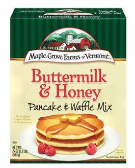 Maple Grove Honey & Buttermilk Pancake & Waffle Mix (6×24 Oz)