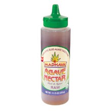 Madhava Pure Agave Nectar, Raw (6×11.75Oz)